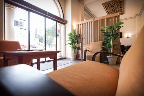 Hotel Abadía Camino Santiago, Reception