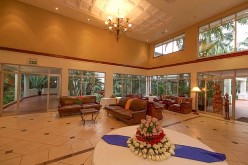 Lake Kivu Serena Hotel, Lobby sitting area