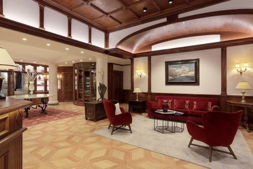 Grand Hôtel Des Alpes, Lobby sitting area
