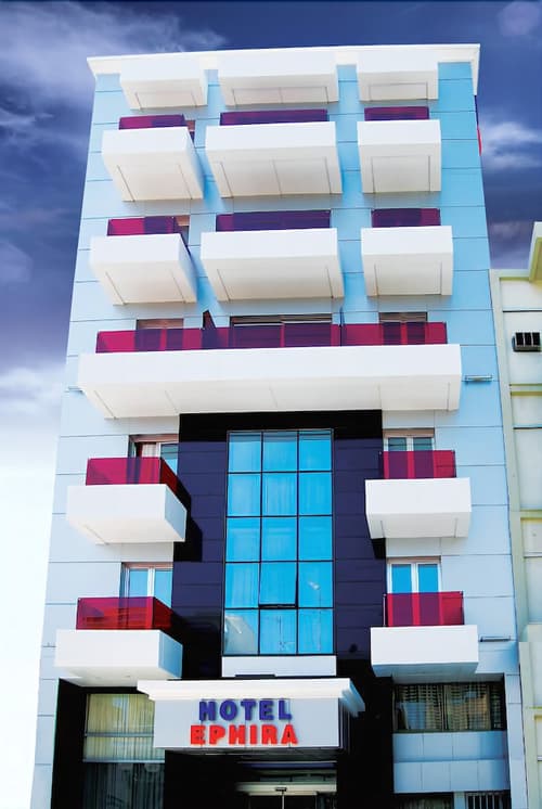 Ephira Hotel, Front of property
