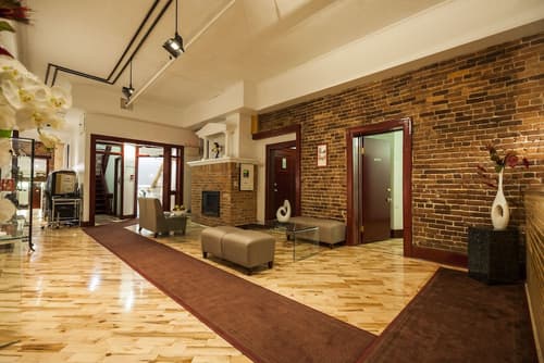 Hotel Abri du Voyageur, Lobby