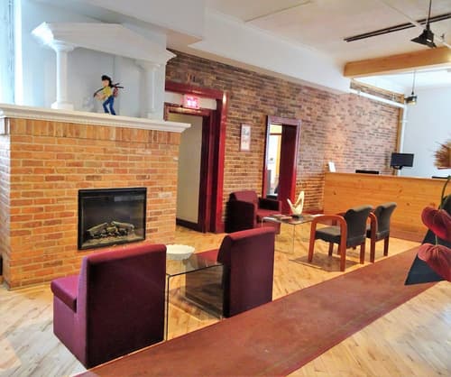 Hotel Abri du Voyageur, Lobby