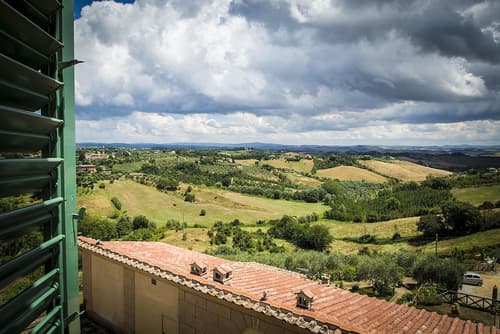 Palazzo di Valli, View from room