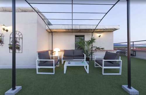 Hotel Real Segovia, Rooftop terrace