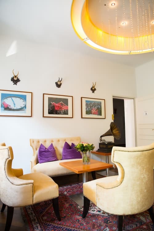 Das Jedermann Boutiquehotel, Lobby sitting area
