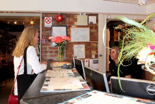 HI Oslo Haraldsheim - Hostel, Check-in/check-out kiosk