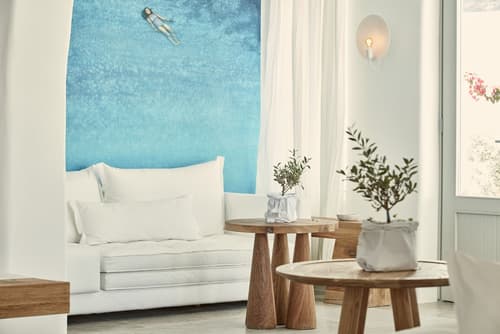 Mykonos Ammos Hotel, Lobby lounge