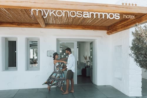 Mykonos Ammos Hotel, Reception