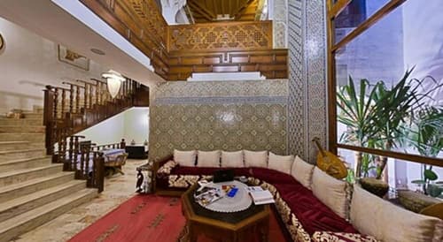 Riad Dar Ziryab, Lobby sitting area