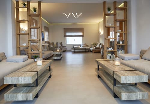 Aeolos Resort Mykonos, Lobby sitting area