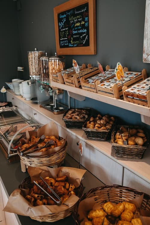 Paros Bay Hotel, Breakfast buffet