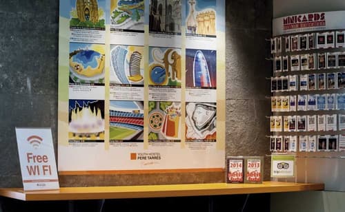 Barcelona Pere Tarrés Hostel, Reception