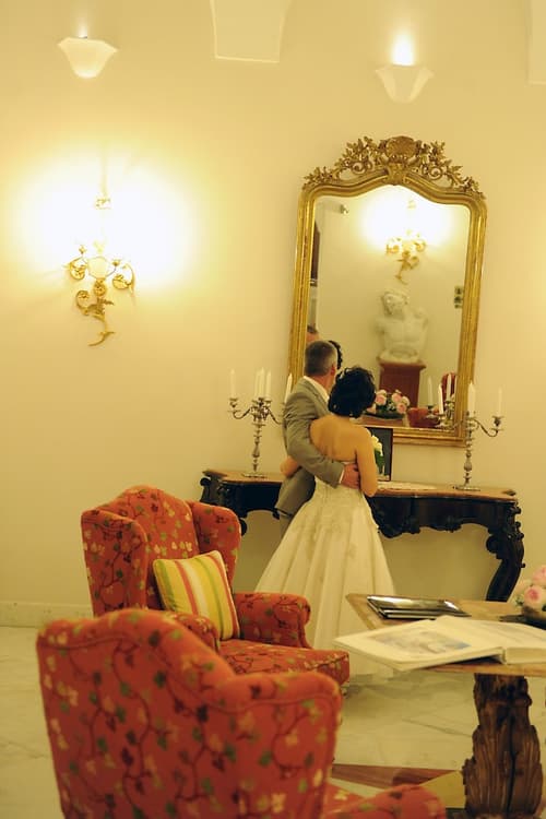 Hotel Villa Fraulo, Lobby sitting area