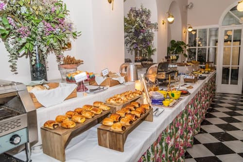 Hotel Boutique Casas de Santa Cruz, Breakfast buffet