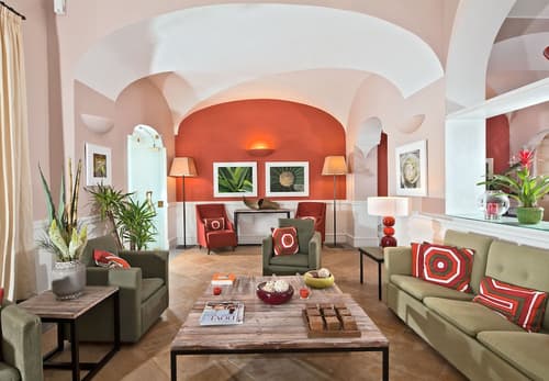 Hotel della Piccola Marina, Lobby sitting area