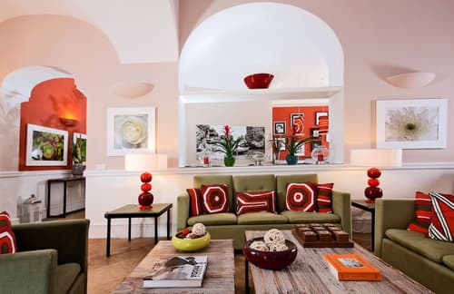 Hotel della Piccola Marina, Lobby sitting area