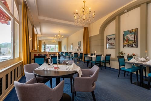 Hotel Victoria Lauberhorn Wengen, a Faern Collection Hotel, Restaurant
