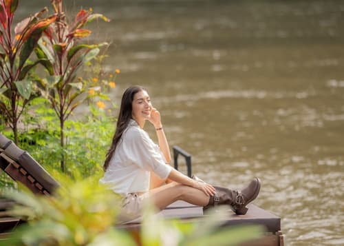 River Kwai Jungle Rafts, Terrace/patio