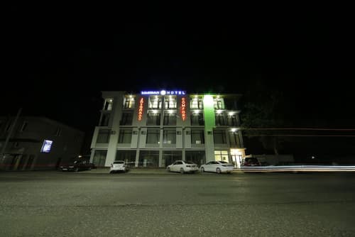 Comfort, Front of property - evening/night