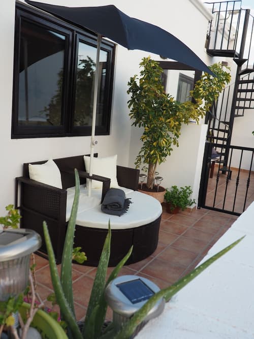 Hostal Dios Esta Bien, Terrace/patio