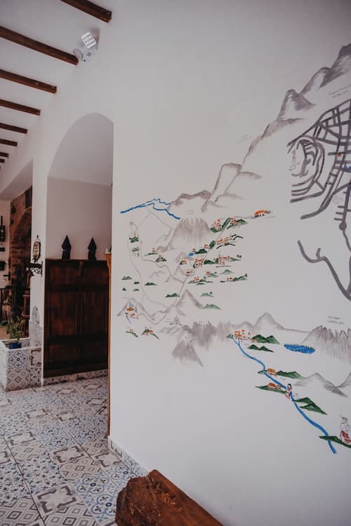 Hotel Casa Alquimia, Interior entrance