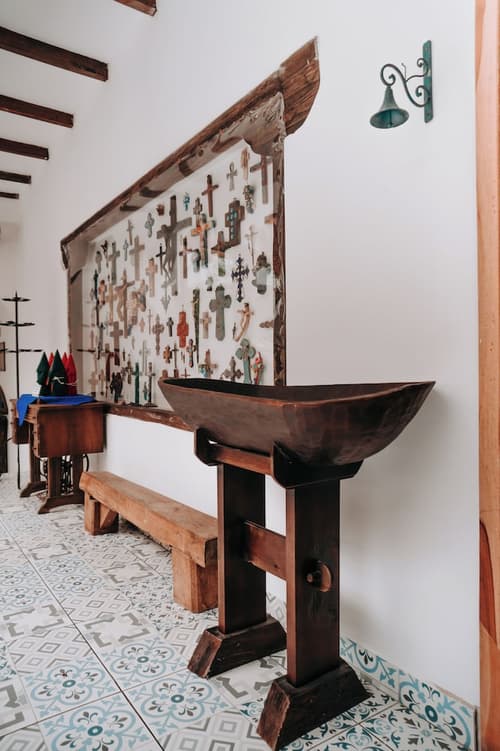 Hotel Casa Alquimia, Interior entrance