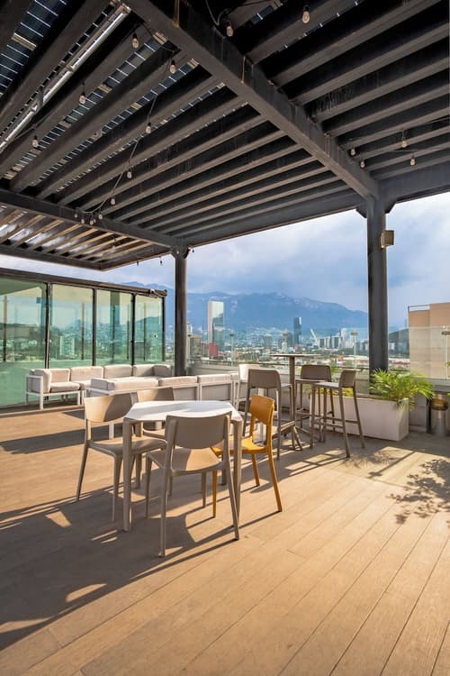 SJ Grand Hotel Monterrey, Rooftop terrace
