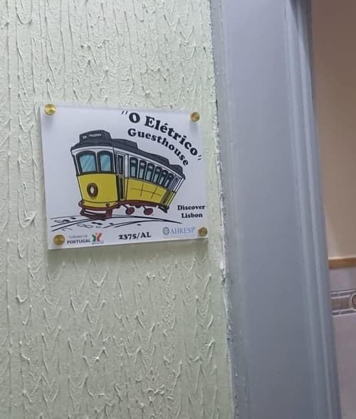 O Elétrico Guesthouse, Interior entrance