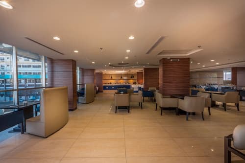 Blue Inn, Interior entrance