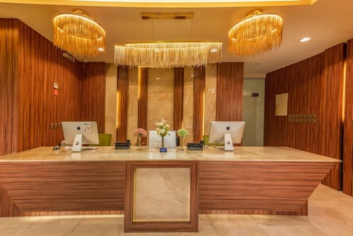 Blue Inn, Check-in/check-out kiosk