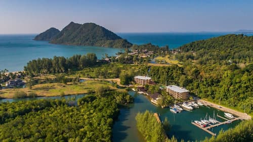 Marina Sands Resort, Aerial view