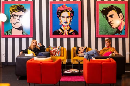 The Fox Hotel, Lobby