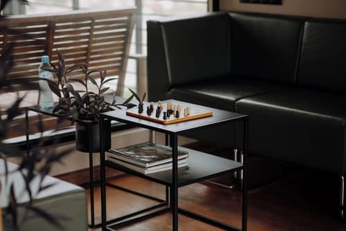 Quadrum Ski & Yoga Resort, Lobby sitting area