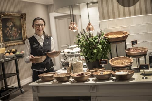 Hotel Victoria, Breakfast buffet