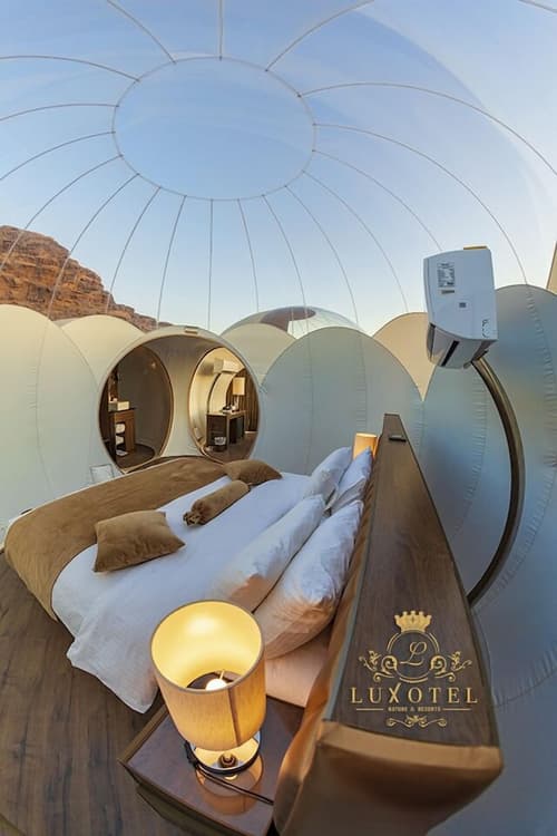 Wadi Rum Bubble Luxotel - Campsite