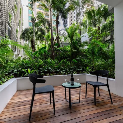 Baitong Hotel & Resort, Terrace/patio