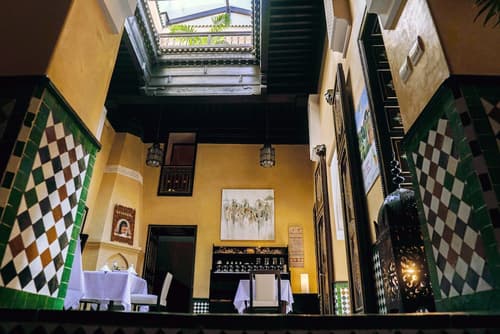 Riad Zidania, Dining