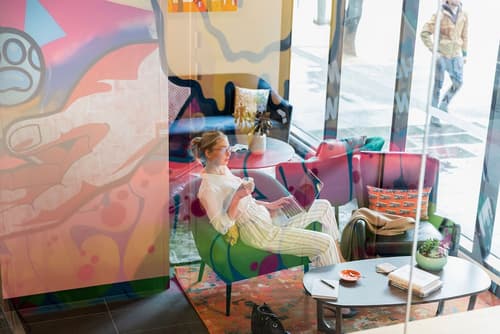 ibis Styles Melbourne Southbank, Lobby sitting area