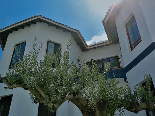 El Cielo Azul, Exterior