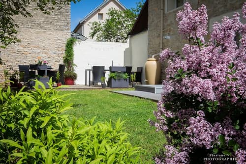 Aux Mésanges, Garden