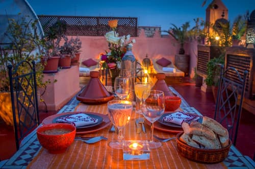 Riad Sable Chaud, Room service - dining