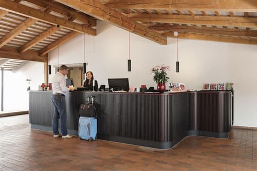 Konventum Konferencecenter, Interior entrance