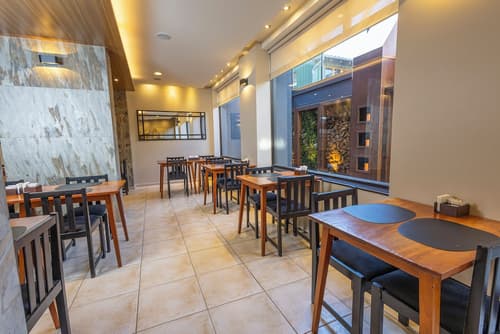 Hotel Carlos V Patagonia, Breakfast area