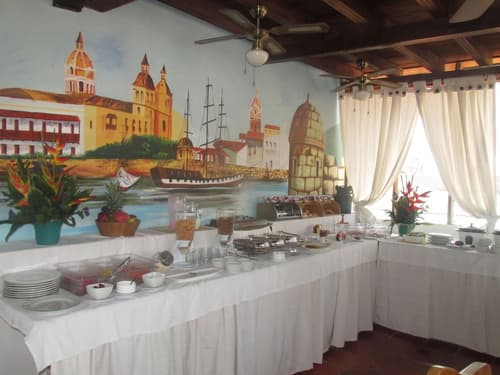 Hotel Don Pedro de Heredia, Breakfast area