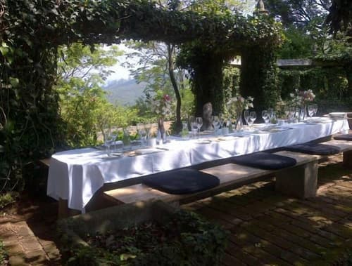 Kings Walden Garden Manor, Outdoor banquet area