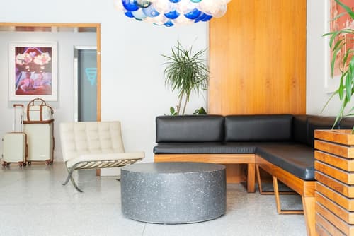 The Burrard, Lobby sitting area