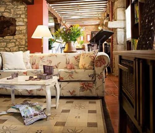 Posada Santa Ana, Lobby sitting area