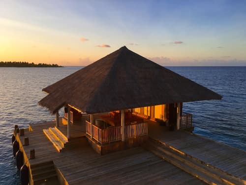 Six Senses Laamu, Interior entrance