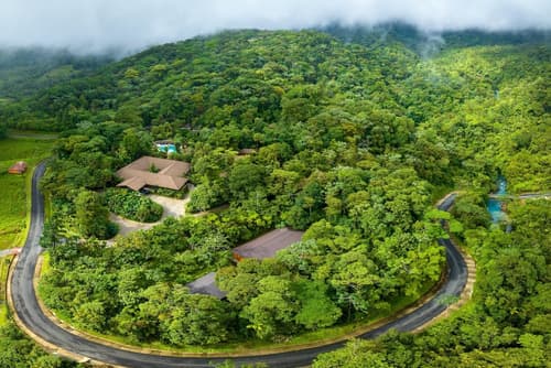 Hideaway Rio Celeste, Aerial view