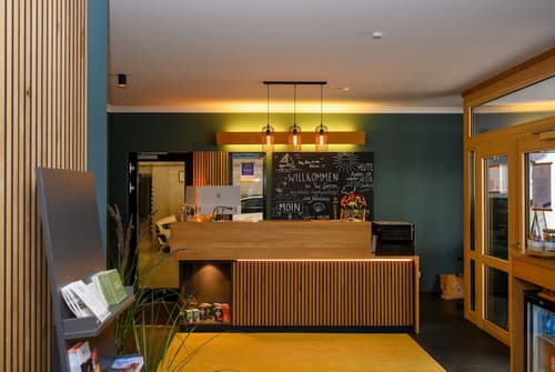 The Green Rostock Apartment Hotel, Reception